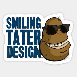 Smiling Tater Design Sticker